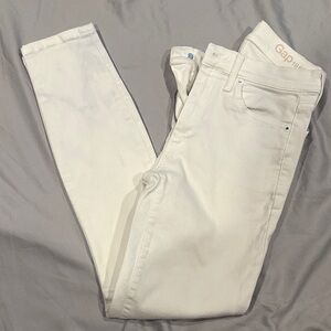 GAP Women's Bright White Skinny Jeans